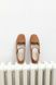 Туфли Mary Jane в светло-коричневой замше, Коричневый, 37, 24 см
