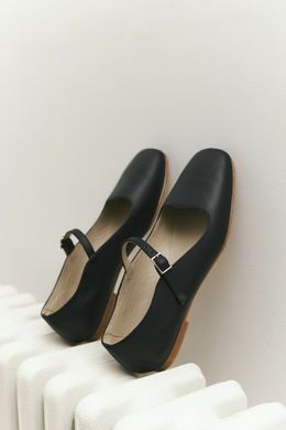 Туфлі Mary Jane темно-сині фото
