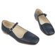 Туфлі Mary Jane темно-сині, Синій, 37, 24 см