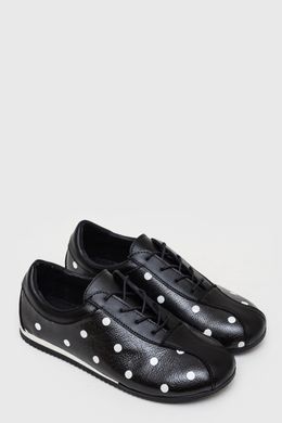 Анатомічні кеди Simone Black Polka Dot фото