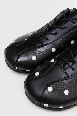 Анатомічні кеди Simone Black Polka Dot фото