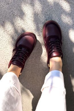 Barefoot кеди Arven Burgundy Leopard фото
