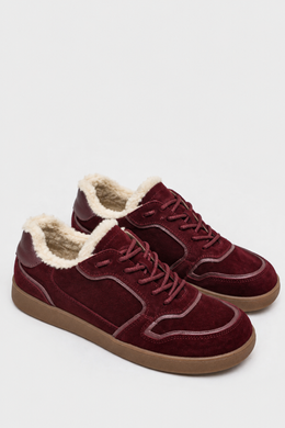 Анатомічні зимові кеди Marlen Burgundy Winter фото