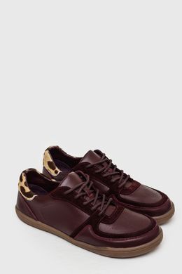 Barefoot кеди Arven Burgundy Leopard фото