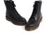Ботинки на шнурках черные, Черный, 36, Кожа