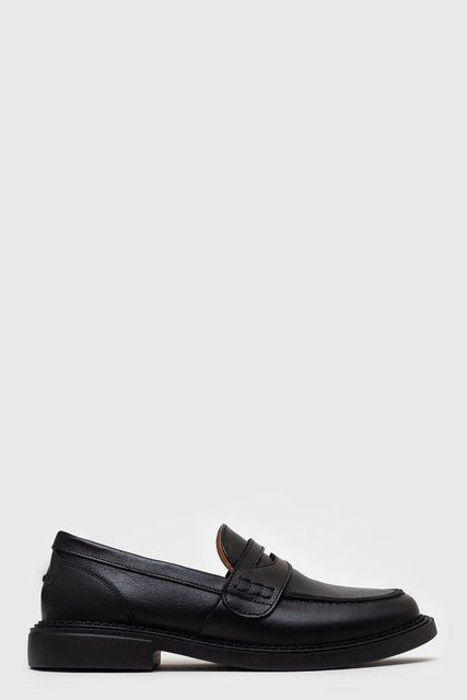 Классические лоферы Enzo Black Leather фото