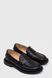 Классические лоферы Enzo Black Leather, Черный, 36, 23,5 см