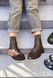 Анатомические ботинки Quinn Choco Cow Print, Коричневый, 38, Байка, 24,5 - 25 см
