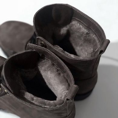 Ботинки коричневые фото