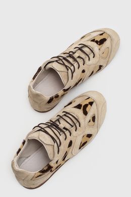 Кросівки Elara Milk Cow Print фото