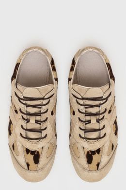 Кросівки Elara Milk Cow Print фото