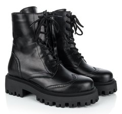 Combat boots чорні броговані фото