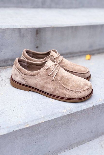 Анатомічні дербі Alia Sand Suede фото