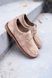Анатомічні дербі Alia Sand Suede, Бежевий, 37, 24 см