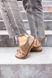 Анатомічні дербі Alia Sand Suede, Бежевий, 37, 24 см