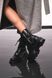 Combat boots чорні броговані, Чорний, 36, Хутро, 23,5 см