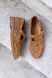 T-Bar лофери Leonie Leopard Suede, Коричневий, 36, 23,5 см