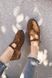 T-Bar лофери Leonie Leopard Suede, Коричневий, 36, 23,5 см