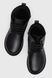Анатомічні черевики Kaira Black Leather, Чорний, 36, Байка, 23,5 см