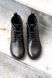 Анатомічні черевики Kaira Black Leather, Чорний, 36, Байка, 23,5 см
