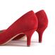 Лодочки kitten heels, Красный, 36, 23 - 23,5 см