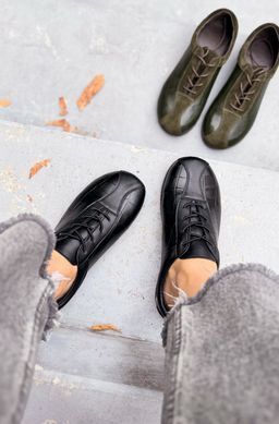 Анатомічні кеди Simone Black Croco фото