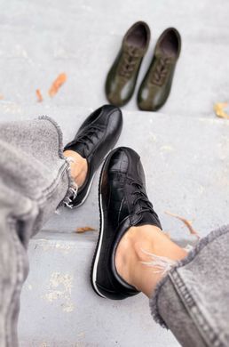 Анатомічні кеди Simone Black Croco фото