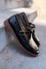 T-Bar лоферы Leonie Black Leather, Черный, 37, 24 см