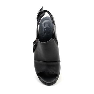 Босоножки черные на каблуках фото