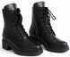 Combat boots черные, Черный, 40, Мех