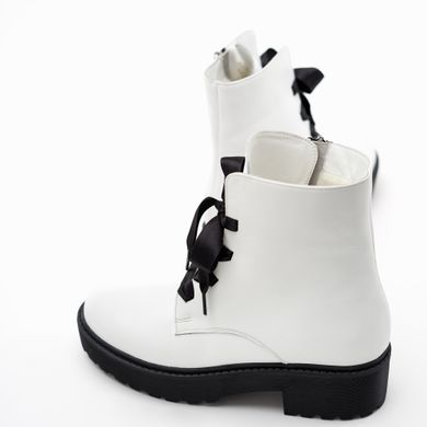 Ботинки зимние белые фото
