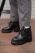 Ботинки зимние на каблуках, Черный, 36, Мех, 23 - 23,5 см