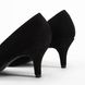 Лодочки kitten heels вечірні, Чорний, 36