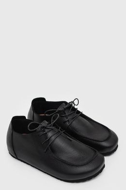 Анатомические туфли Edda Black Leather фото