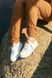 Кроссовки белые с бежевыми вставками, Белый, 37, 24 см