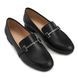 Туфли с пряжкой черные, Черный, 35, 22,5 см