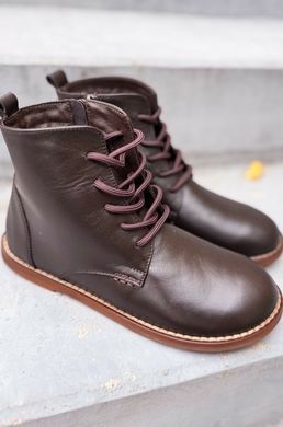 Анатомические ботинки Kaira Chocolate Leather фото