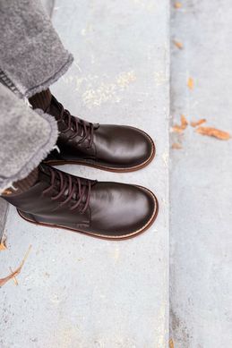 Анатомические ботинки Kaira Chocolate Leather фото