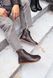 Анатомические ботинки Kaira Chocolate Leather, Коричневый, 36, Байка, 23,5 см