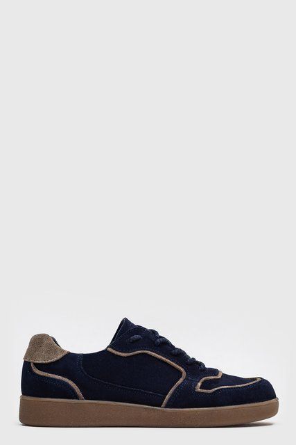 Анатомічні кеди Marlen Navy Camel фото
