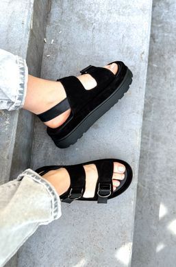 Анатомічні босоніжки Roxy Black фото