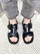 Черные сандали на липучках, Черный, 36, 23,5 см