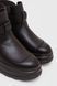 Ботинки Ramona Chocolate Leather, Коричневый, 37, Байка, 24 см