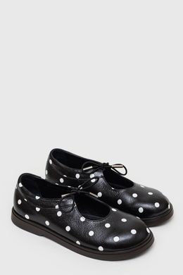 Анатомические балетки Gisele Black Polka Dot фото