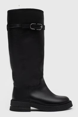 Чоботи Diana Black Leather фото