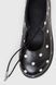 Анатомические балетки Gisele Black Polka Dot, Черный, 37, 24 см