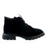 Классические замшевые ботинки, Черный, 36, Флис, 23,5 см