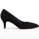 Лодочки kitten heels чорні, Чорний, 37, 24 см