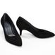Лодочки kitten heels чорні, Чорний, 38, 24,5 см