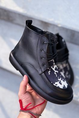 Анатомічні зимові черевики Billie Black Leather фото